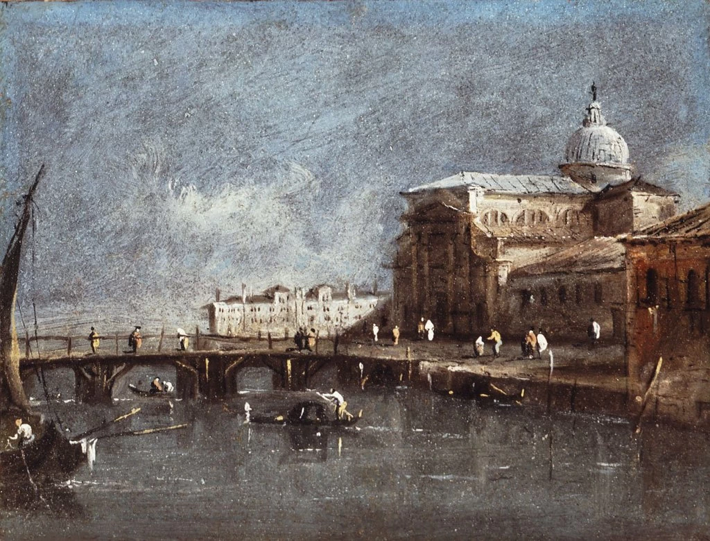 Veduta di San Pietro in Castello a Venezia - Budapest Museum of Fine Arts